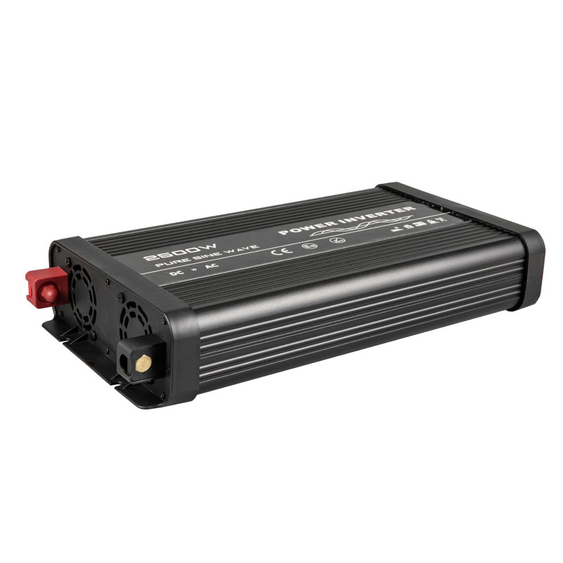 2500w Inverter Gelombang Sine Pure Kanthi Tampilan Digital